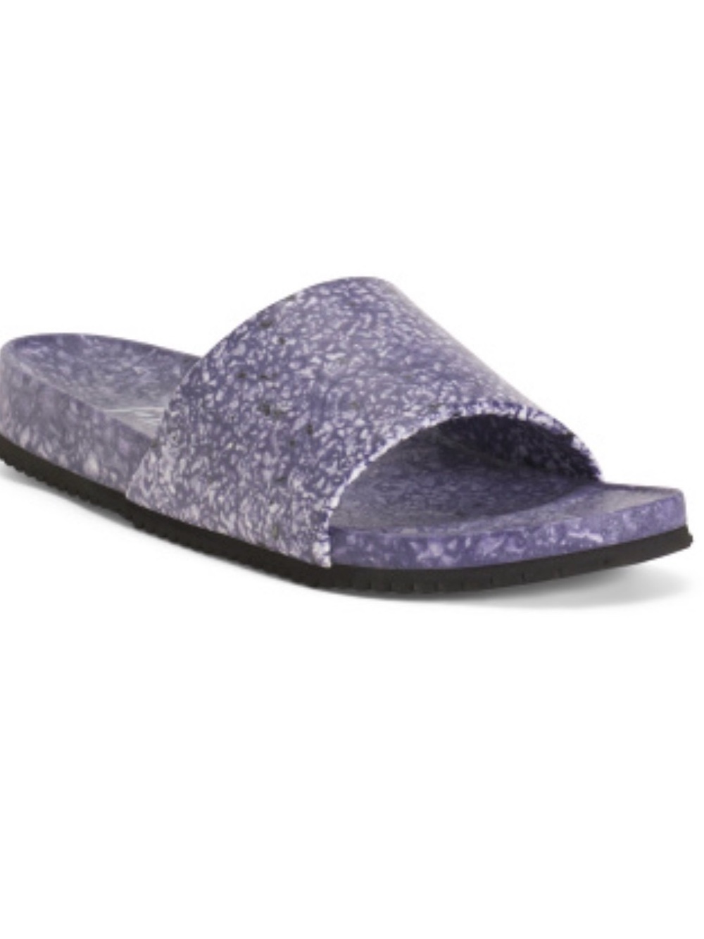 FLEKS Purple/White and Sunshine Marbled Slide Sandals - Unisex price is per unit